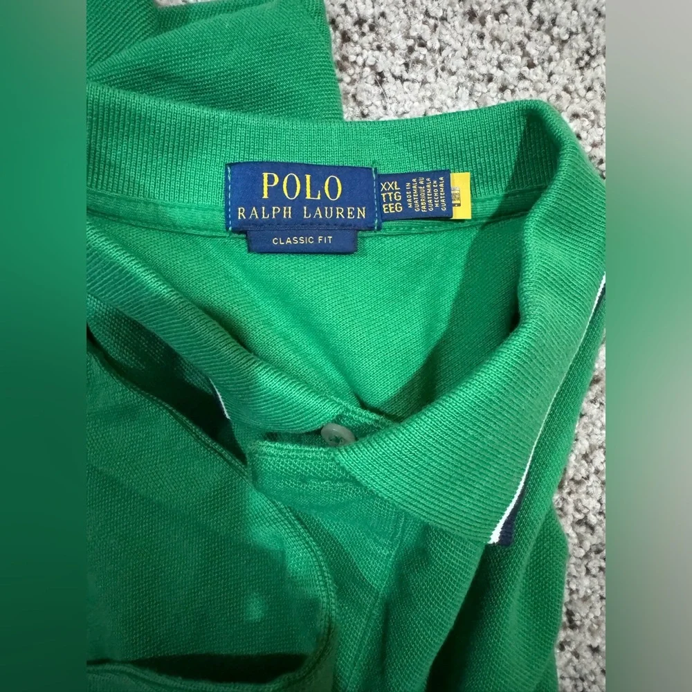 Polo by Ralph Lauren Men's Classic Green Polo‎ NWOT $115